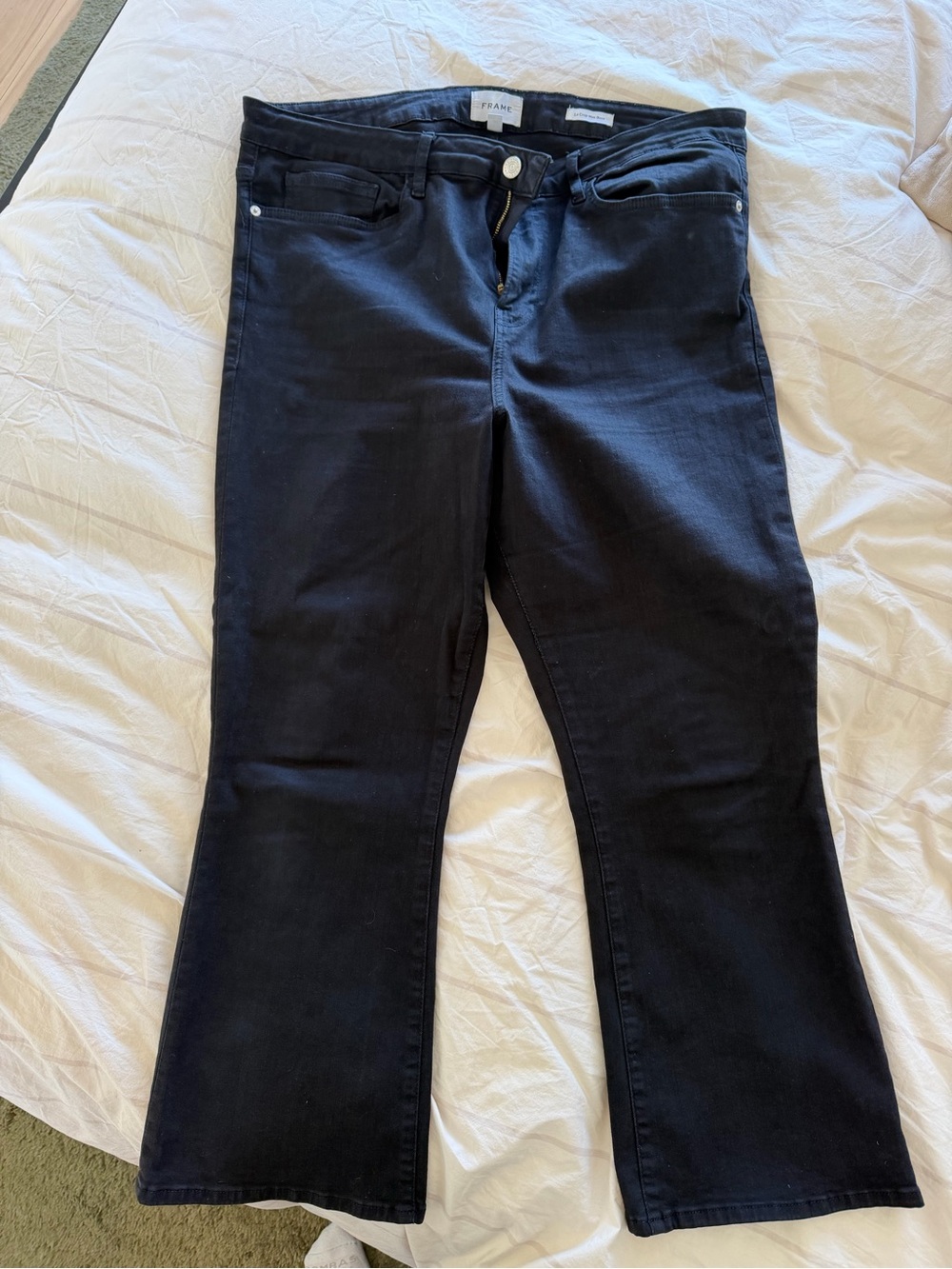 Frame Le crop mini boot